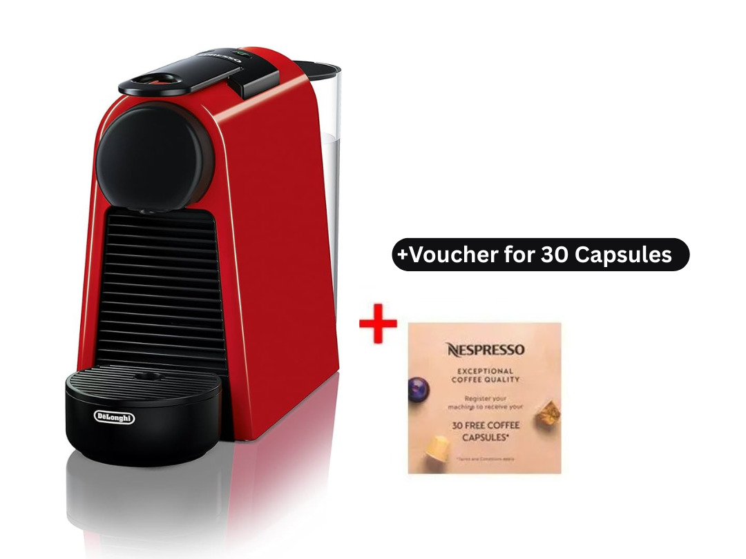 Buy Nespresso Essenza Mini Coffee Machine Red – in Qatar Buy Nespresso Essenza Mini Coffee Machine Red – in Qatar